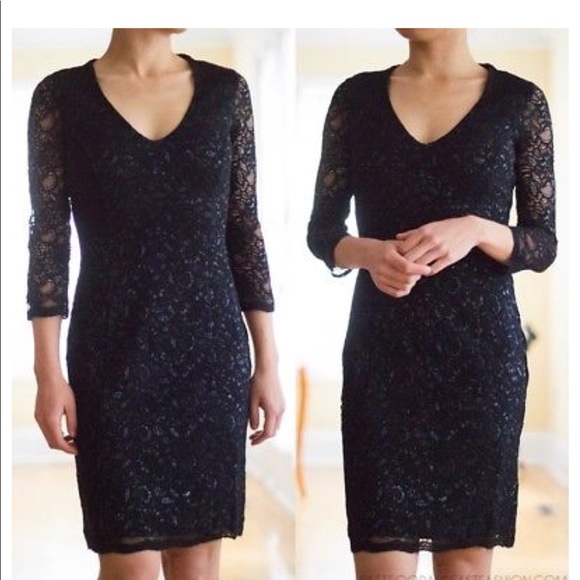 Banana Republic Dresses & Skirts - Banana republic Lwren Scott blue lace dress sz 14
